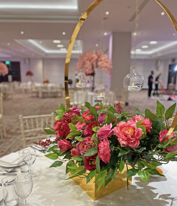 Wedding Decorations at Twickenham Stadium