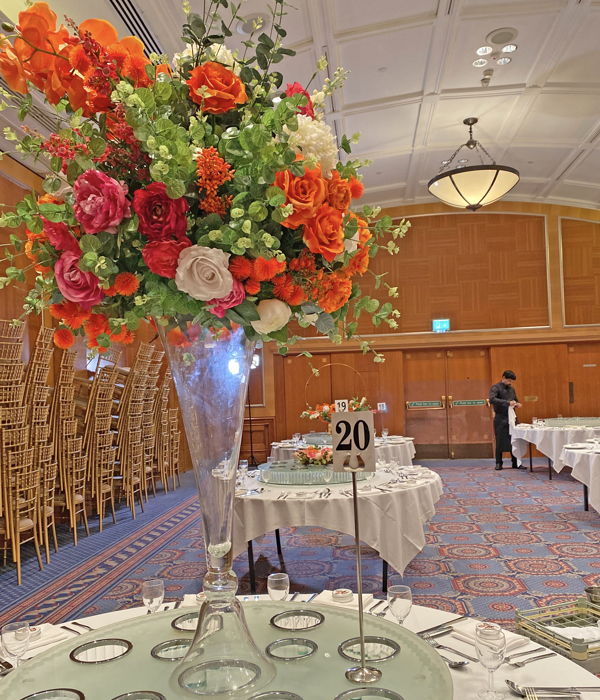 Wedding Decoration at Sheraton Skyline Heathrow