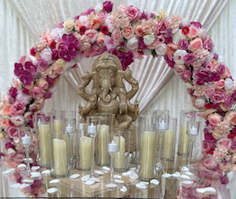 foyer ganesh decor